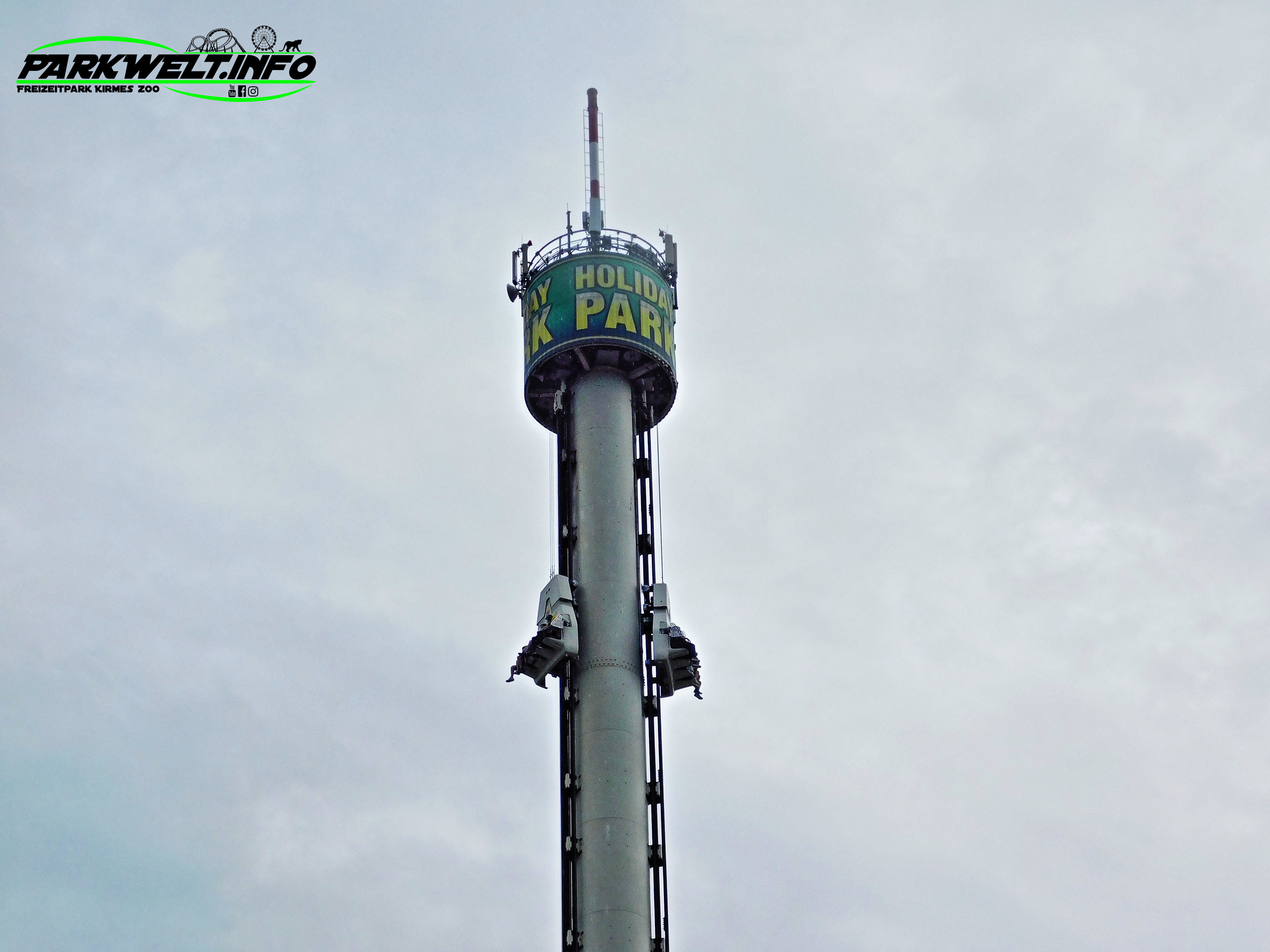 Free Fall Tower Holiday Park Infos, Bilder & Technische Daten zum Fahrgeschäft Parkwelt.info