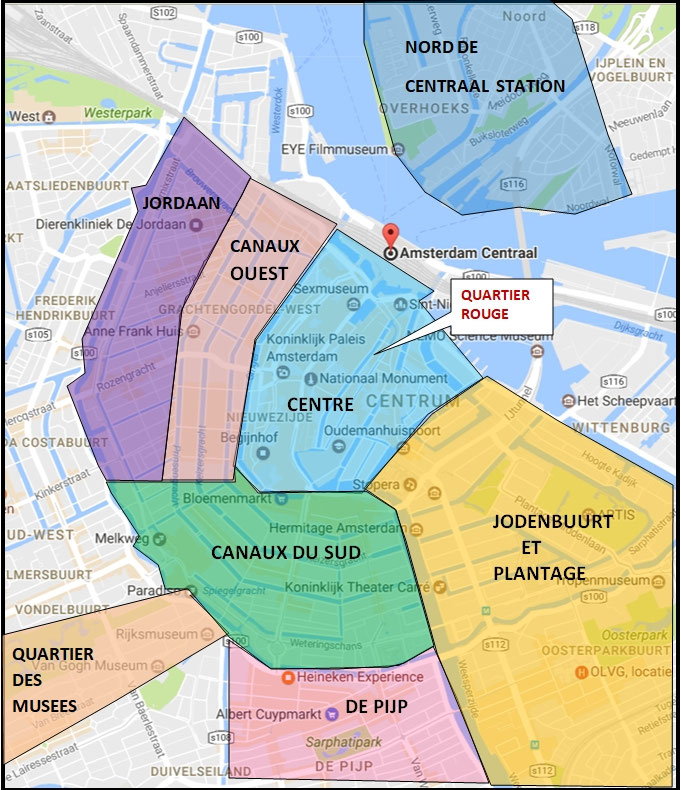 Que voir dans chaque quartier d'Amsterdam Site de deparlemonde