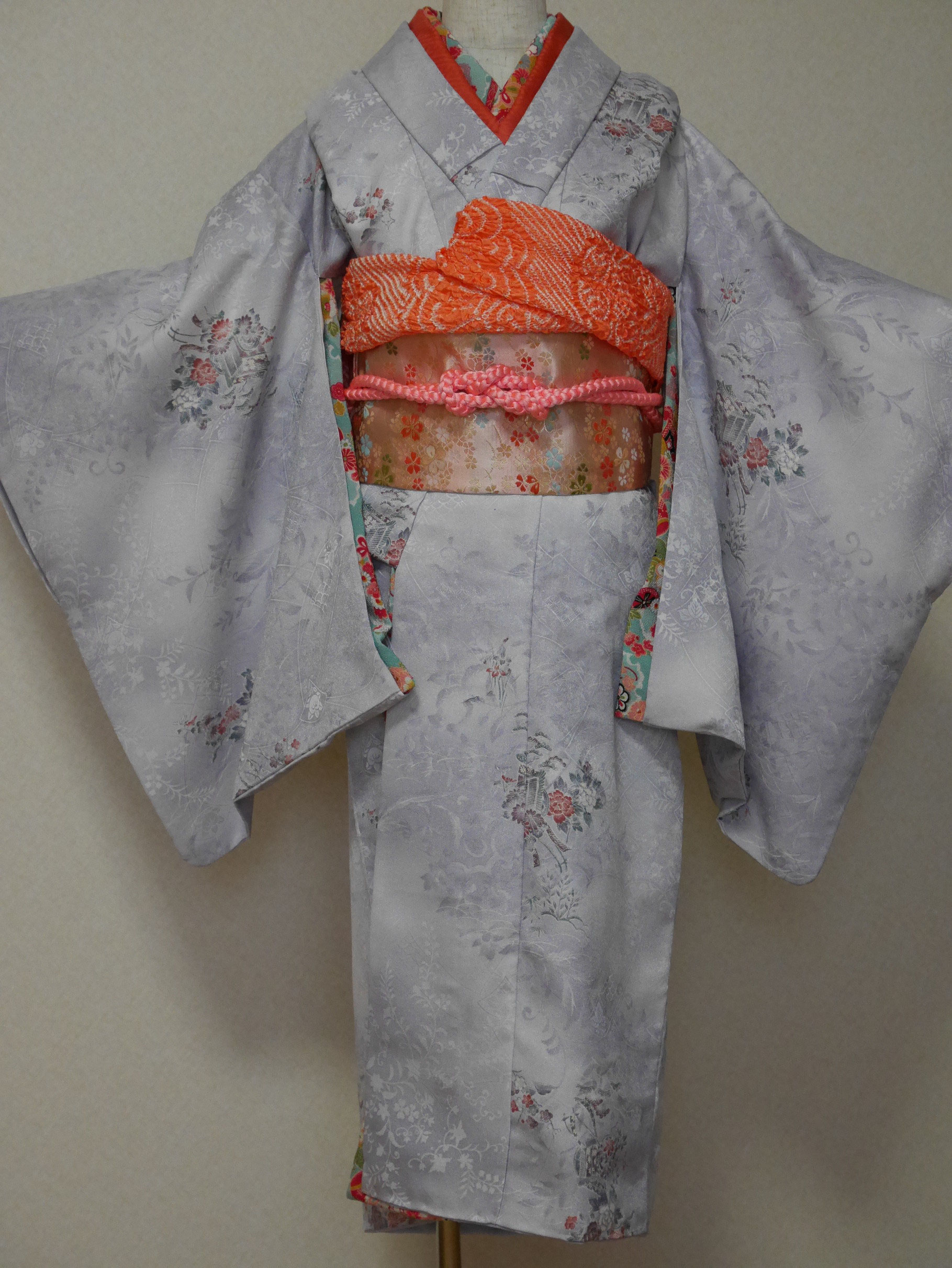 着物リメイク(大人サイズ~四つ身サイズへ)) - 創作和装 美絽 着物リメイク(大人サイズ~四つ身サイズへ)) - 創作和装 美絽