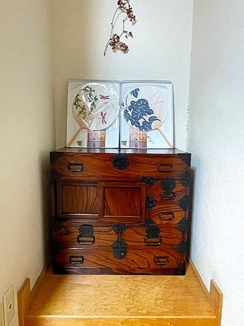 古家具 総桐 時代箪笥 整理箪笥 桐箪笥 和箪笥 カウンター 什器