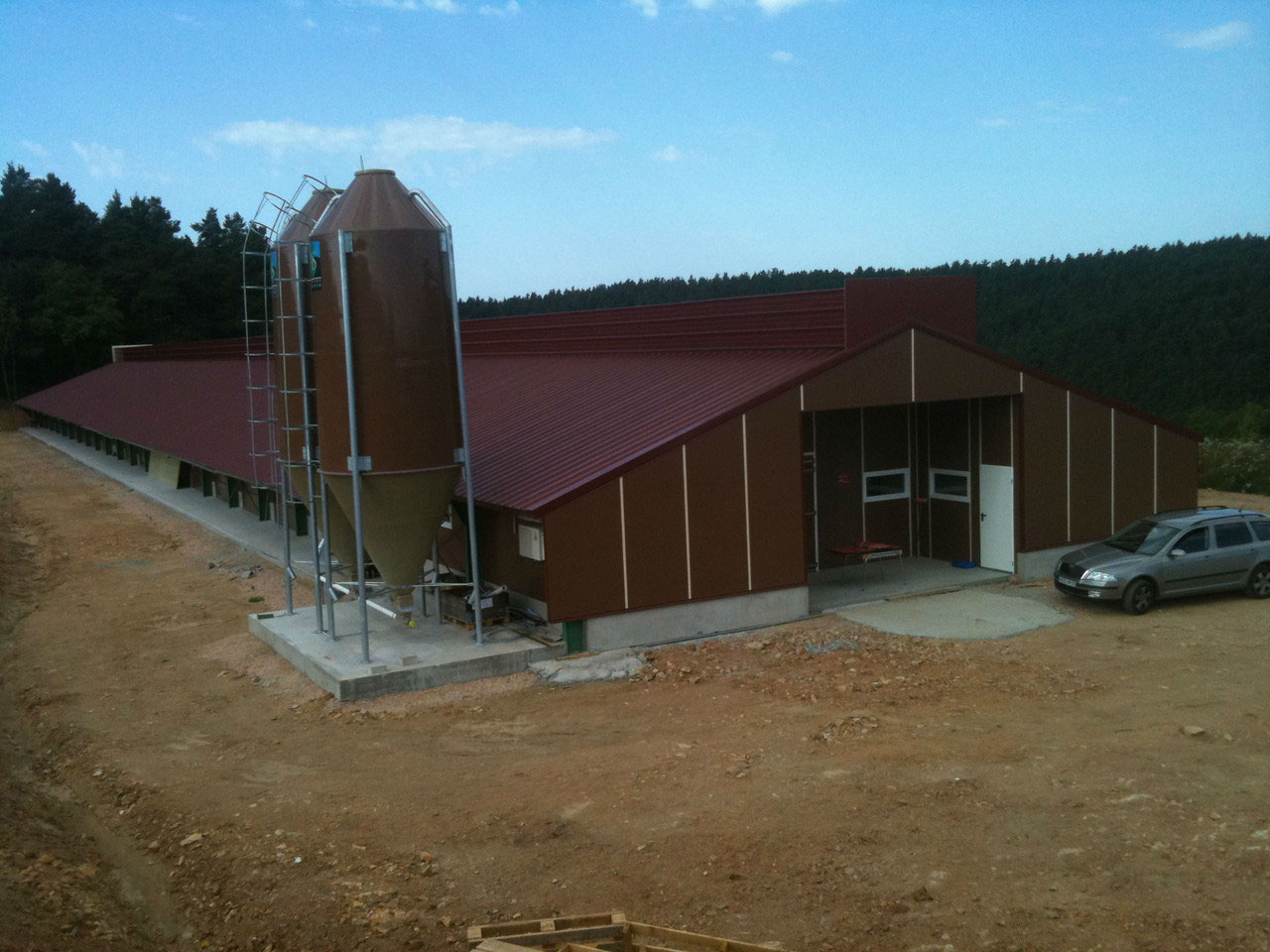 Bâtiments Et équipements De Poules Pondeuses Bio Bfc Constructions