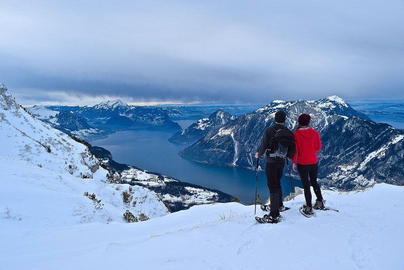 Snowshoeing at Stoos in Switzerland Travel Blog