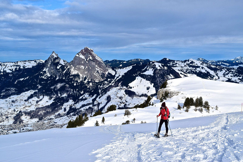 Snowshoeing at Stoos in Switzerland Travel Blog