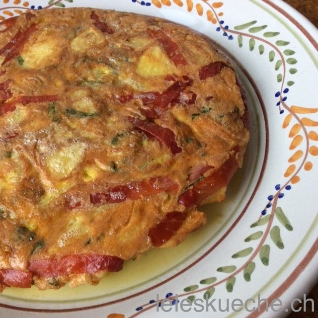 Potato and Prosciutto Frittata leleskueches seite!