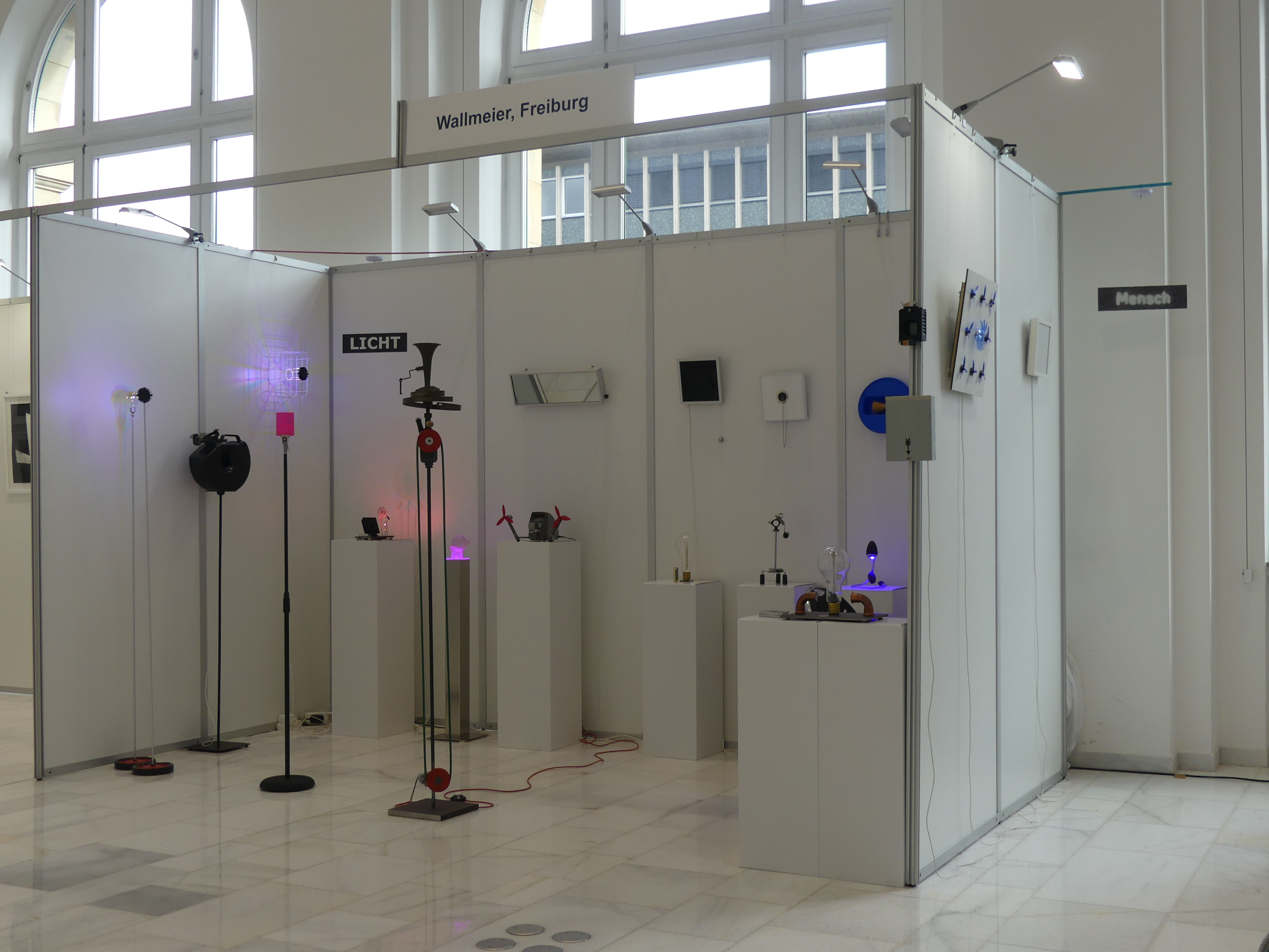 Kunstler Messe Stuttgart 08 10 03 2019 Experimentelle Objekte Konrad Wallmeier