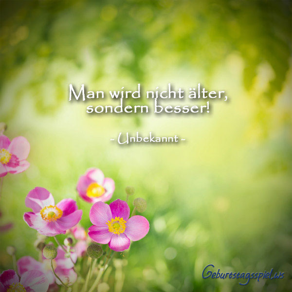 Kurze Geburtstagswünsche und Sprüche: Kurz & knackig - Geburtstagsspiel.ws