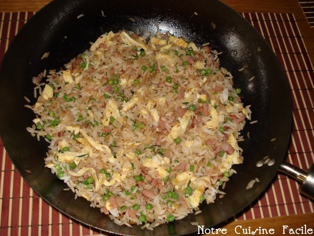 Riz Frit Riz Cantonais Notre Cuisine Facile