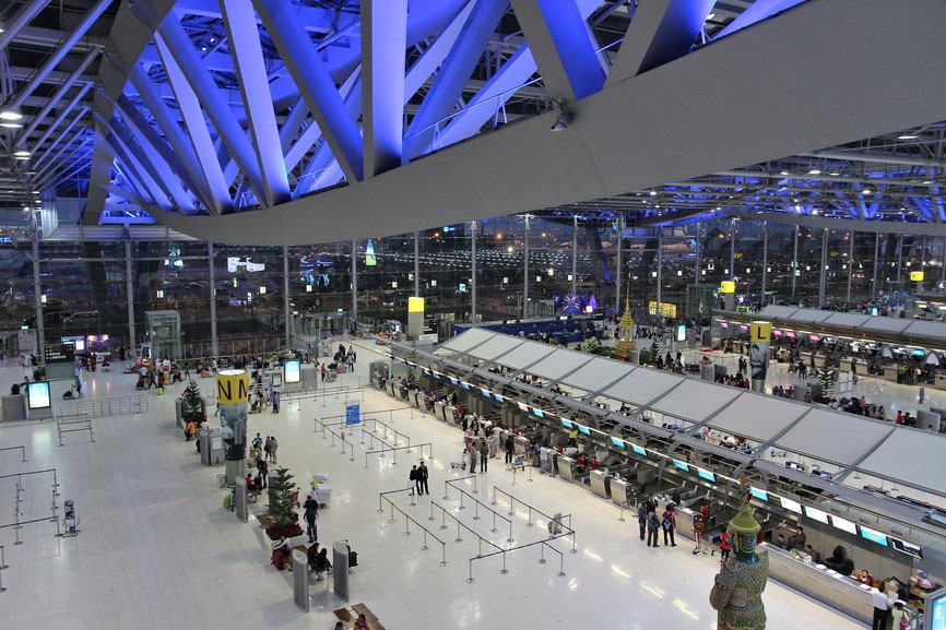 Flughafen Bangkok Suvarnabhumi Urlaub In Thailand Erleben