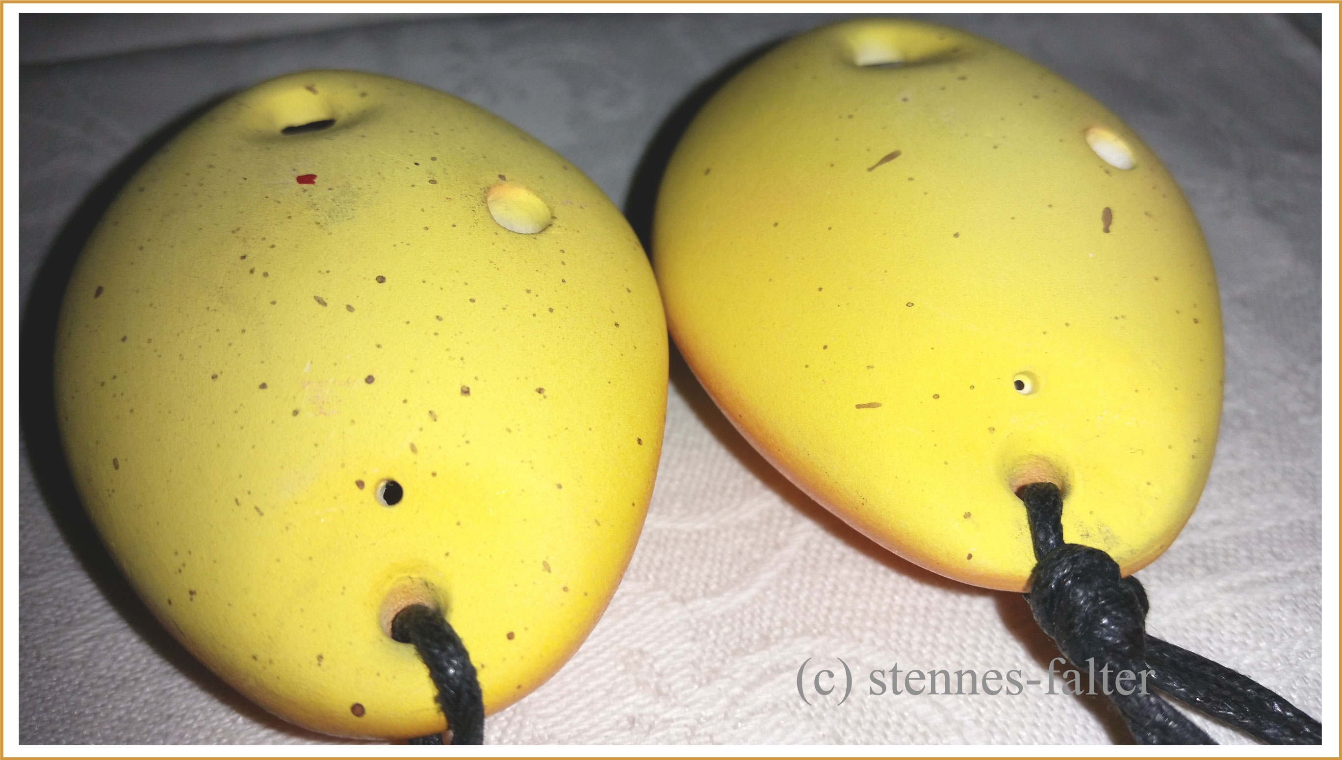 7Loch Muschel Eine Ocarina aus der Werkstatt Rotter studio stennes