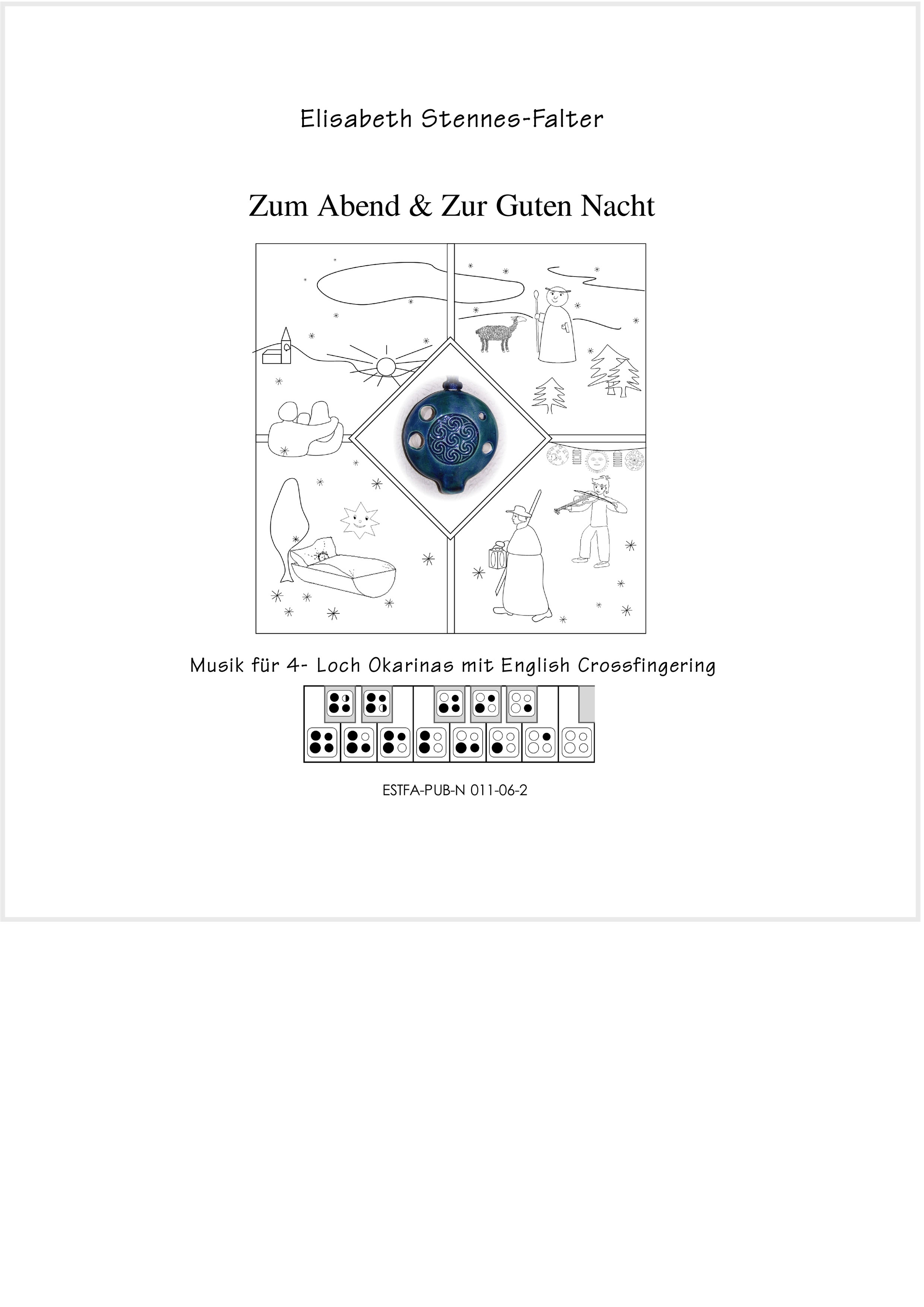 Noten für 4Loch PendantOcarinas studio stennesfalter