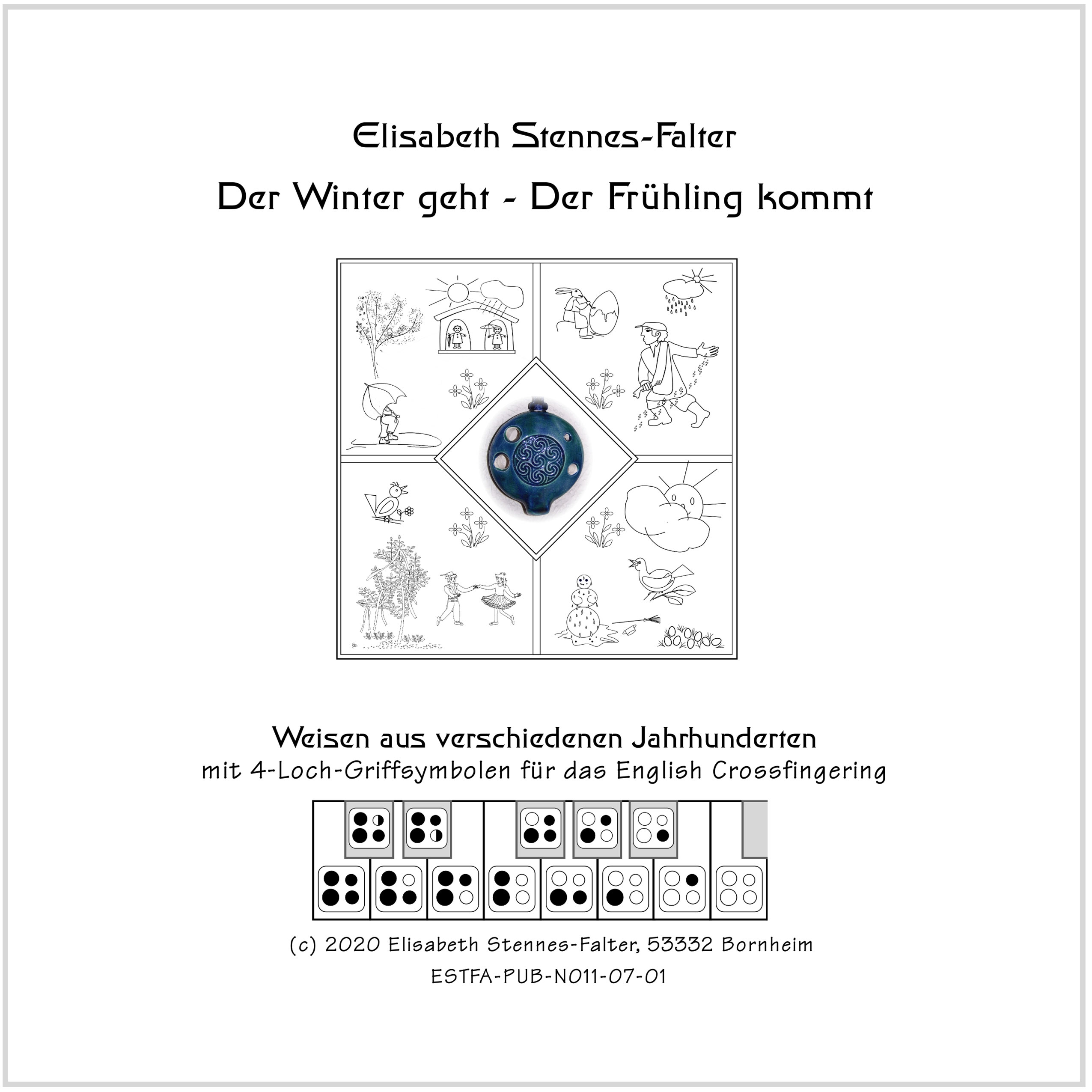 Noten für 4Loch PendantOcarinas studio stennesfalter