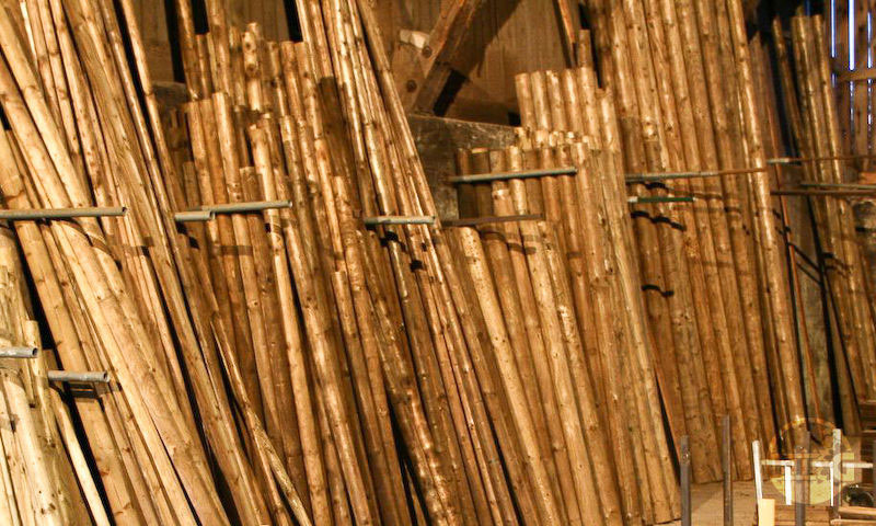 Schneefangbalken holz 4 m Schneefangbalken holz 4 m