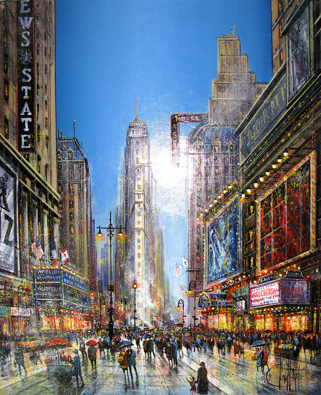 ニューヨーク - Official Website Artist painter 【Guy DESSAPT