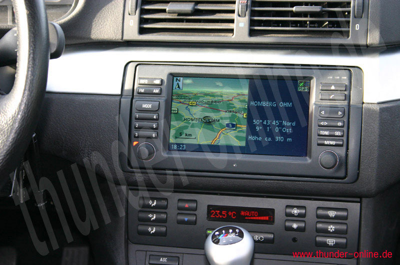 Navigationsnachrüstung BMW Navigation Einbauanleitung