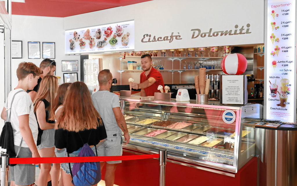 Eis zum Mitnehmen Eiscafe und Cafe in 79618 Rheinfelden Baden