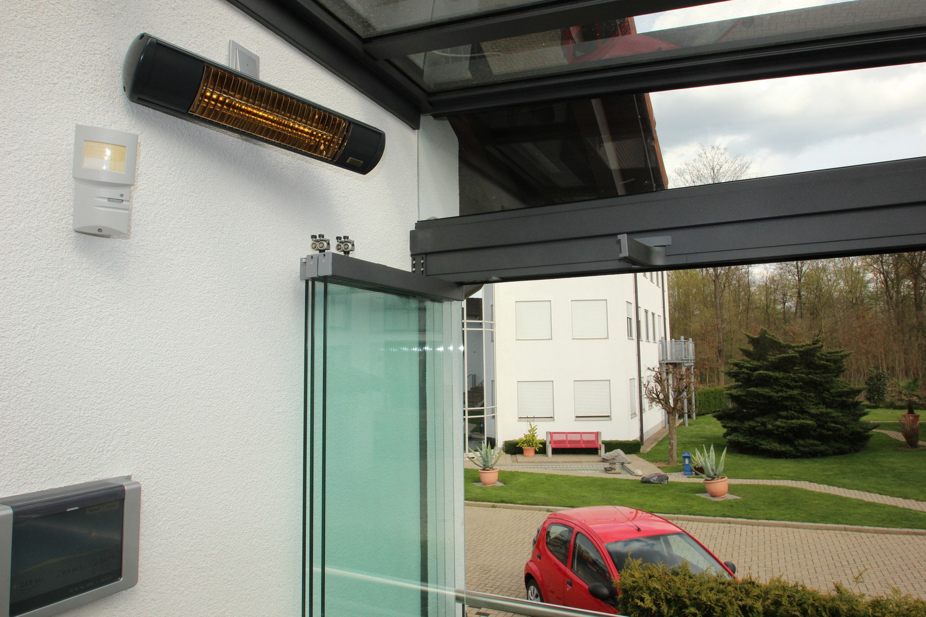 Heizstrahler für Terrassen und Terrassendächer - PAQUET Wintergarten