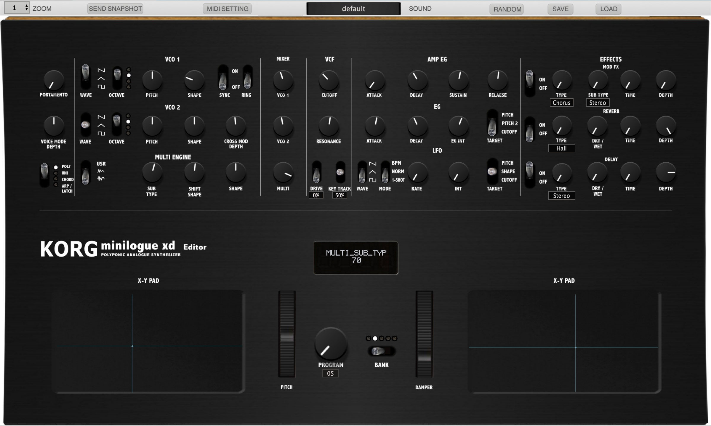 Minilogue XD Editor and Controller Minilogue xd Editor and