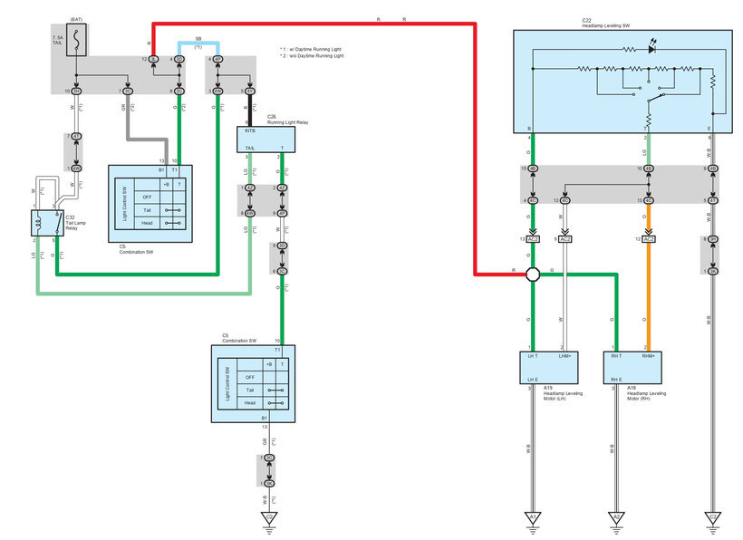 Peugeot 106 107 Service Manual EWD Wiring Diagrams