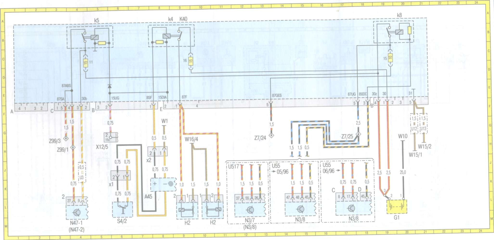 MERCEDES W210 Wiring Diagrams Car Electrical Wiring Diagram