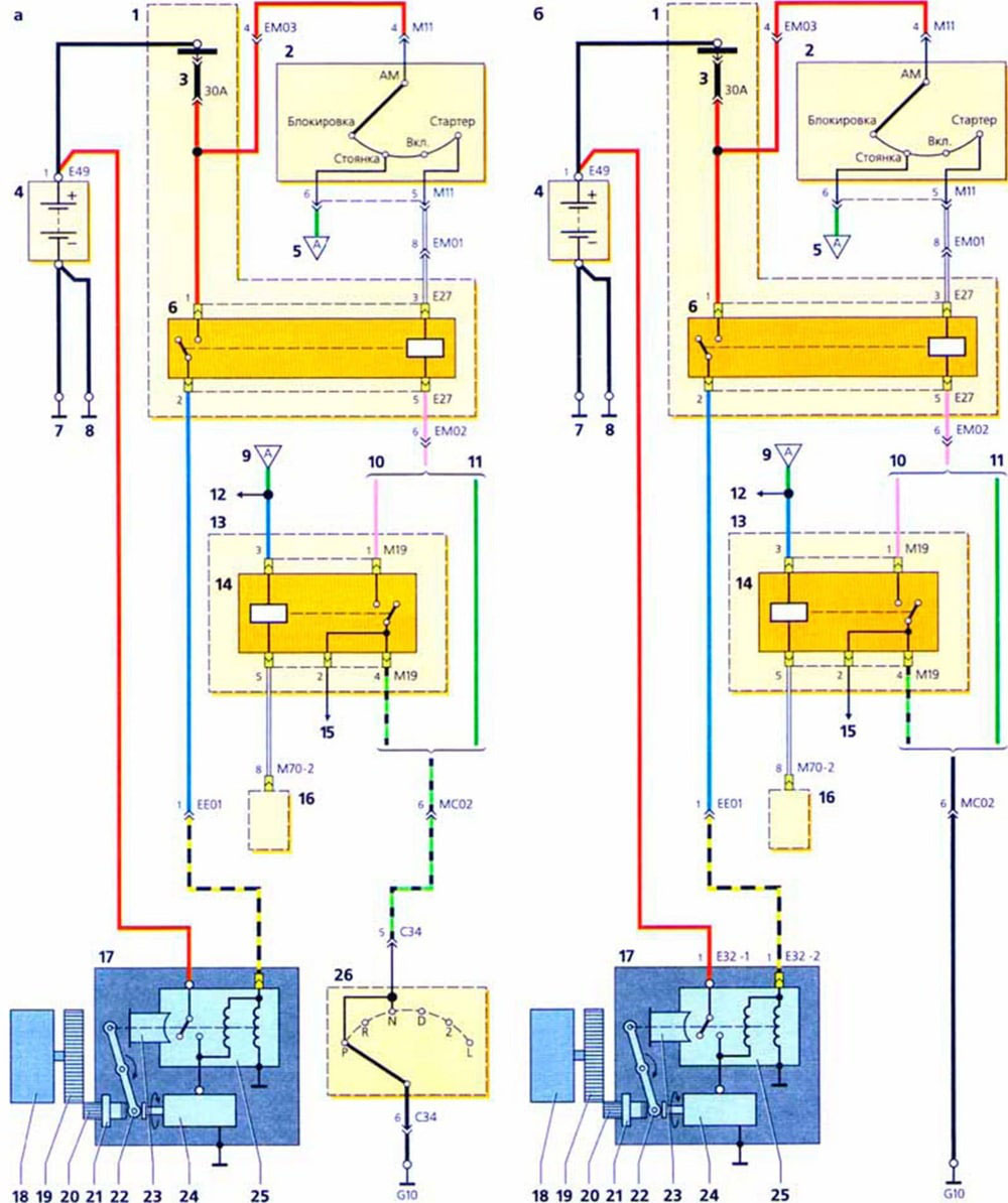HYUNDAI Accent Wiring Diagrams Car Electrical Wiring Diagram