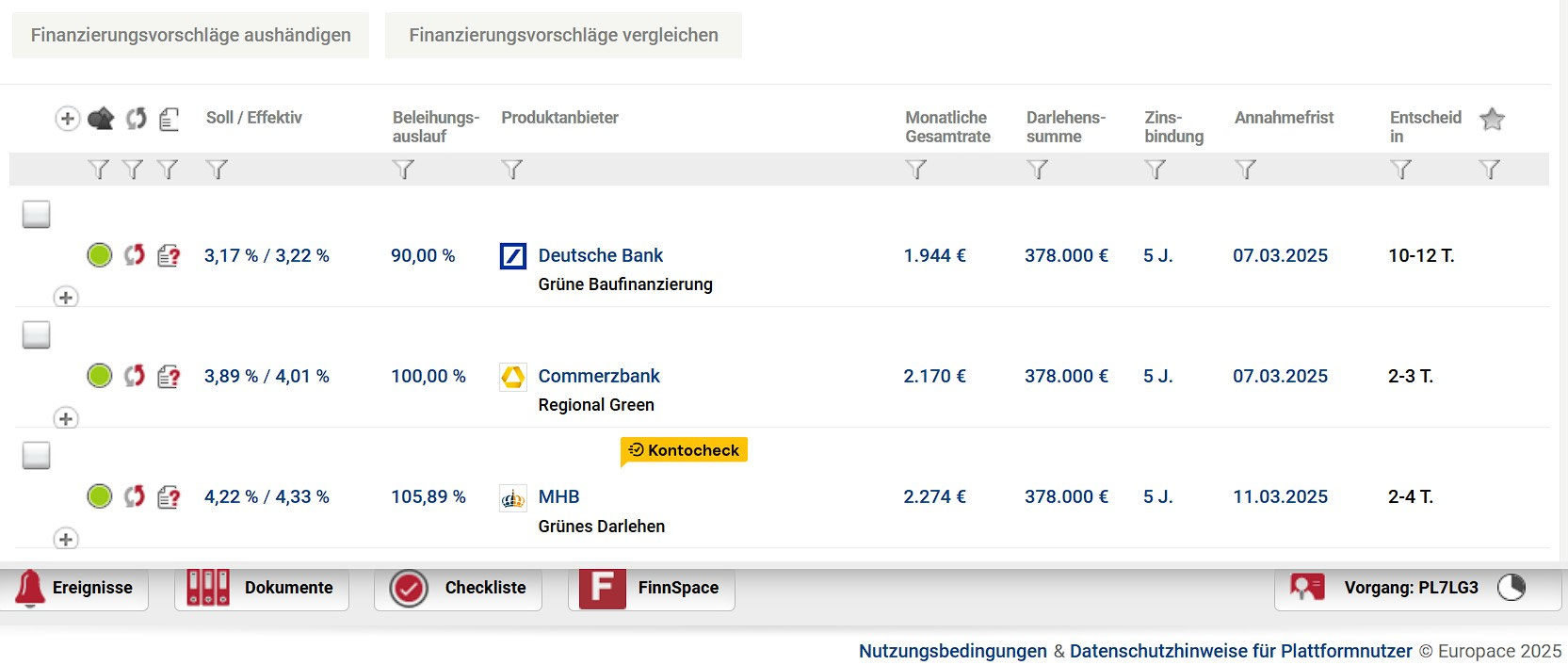 Zinsrechner - Makler Reinbek für Versicherung Immobilie u. Finanzierung