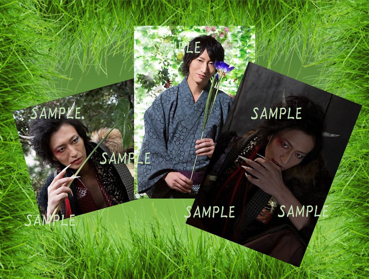 極上文學　草迷宮 パンフレット　荒牧慶彦（菖蒲）ブロマイド　ポストカード 極上文學 草迷宮 パンフレット 荒牧慶彦（菖蒲）ブロマイド