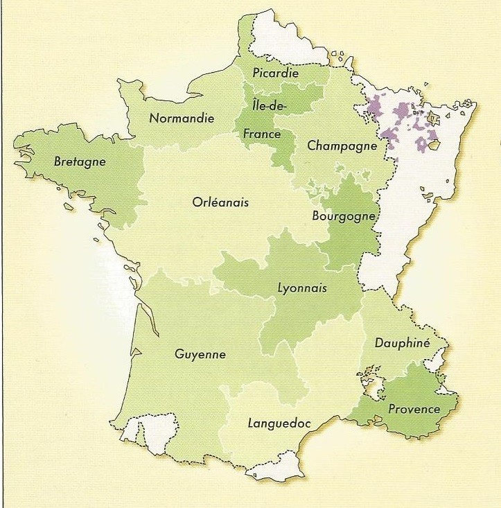 Des anciennes provinces au départements (14771789).