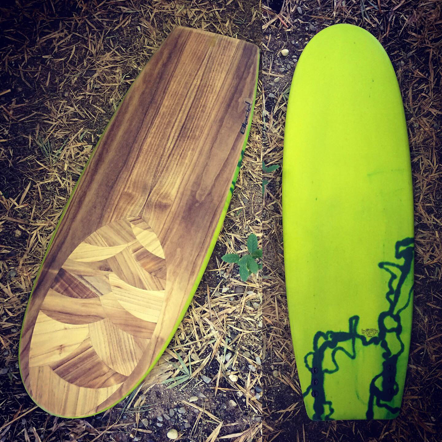 Mini Simmons ⸰ - Elleciel Custom Wood-Epoxy-EPS Surfboards Mini Simmons ⸰ - Elleciel Custom Wood-Epoxy-EPS Surfboards