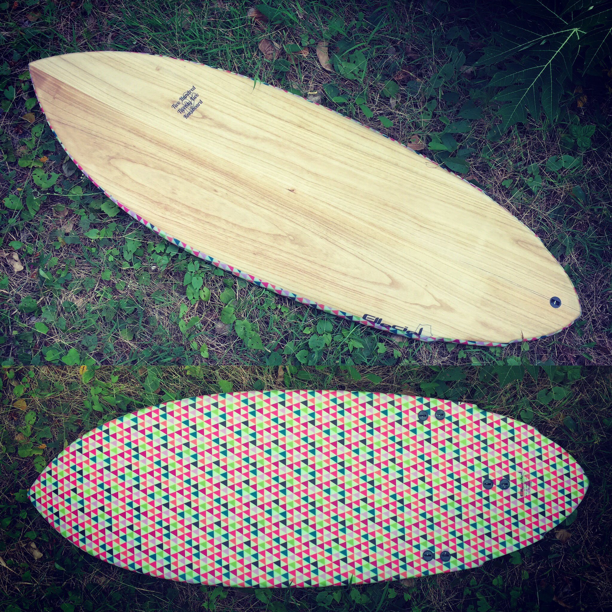 KneeBoards Elleciel Custom WoodEpoxyEPS Surfboards