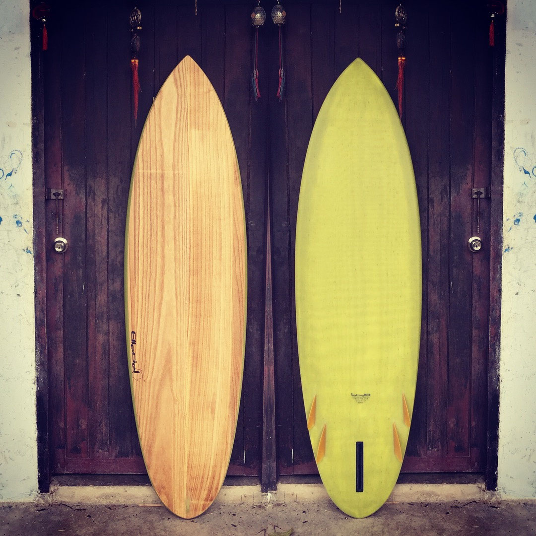 BONZER - Elleciel Custom Wood-Epoxy-EPS Surfboards