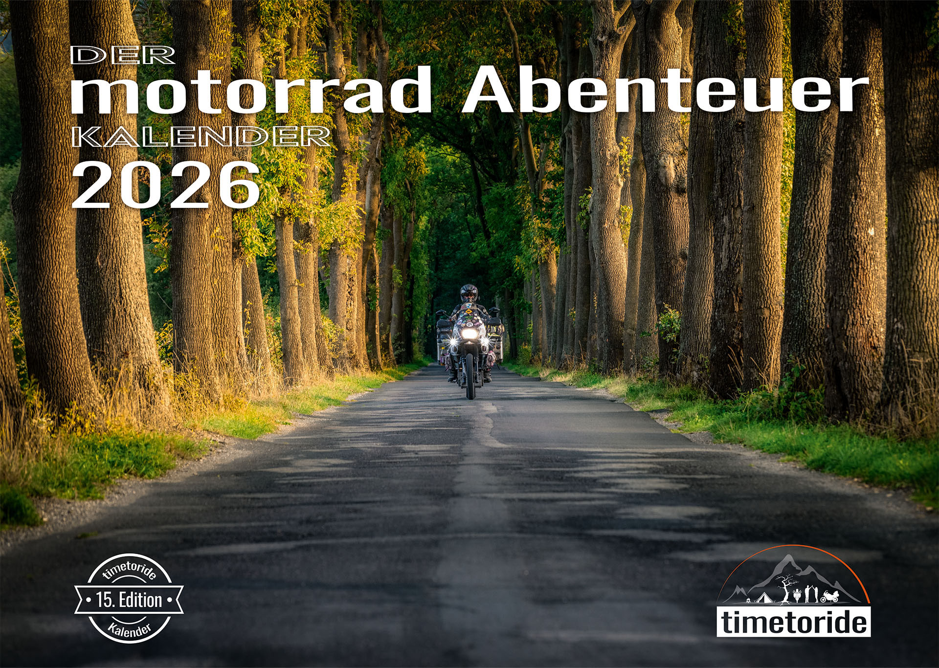 Motorrad Kalender 2024 - TimetoRide  Inspire the World
