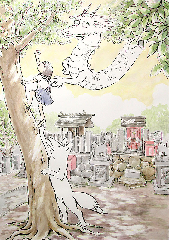 堀内 美江 Yoshie Horiuchi 名古屋イラストレーターズクラブ