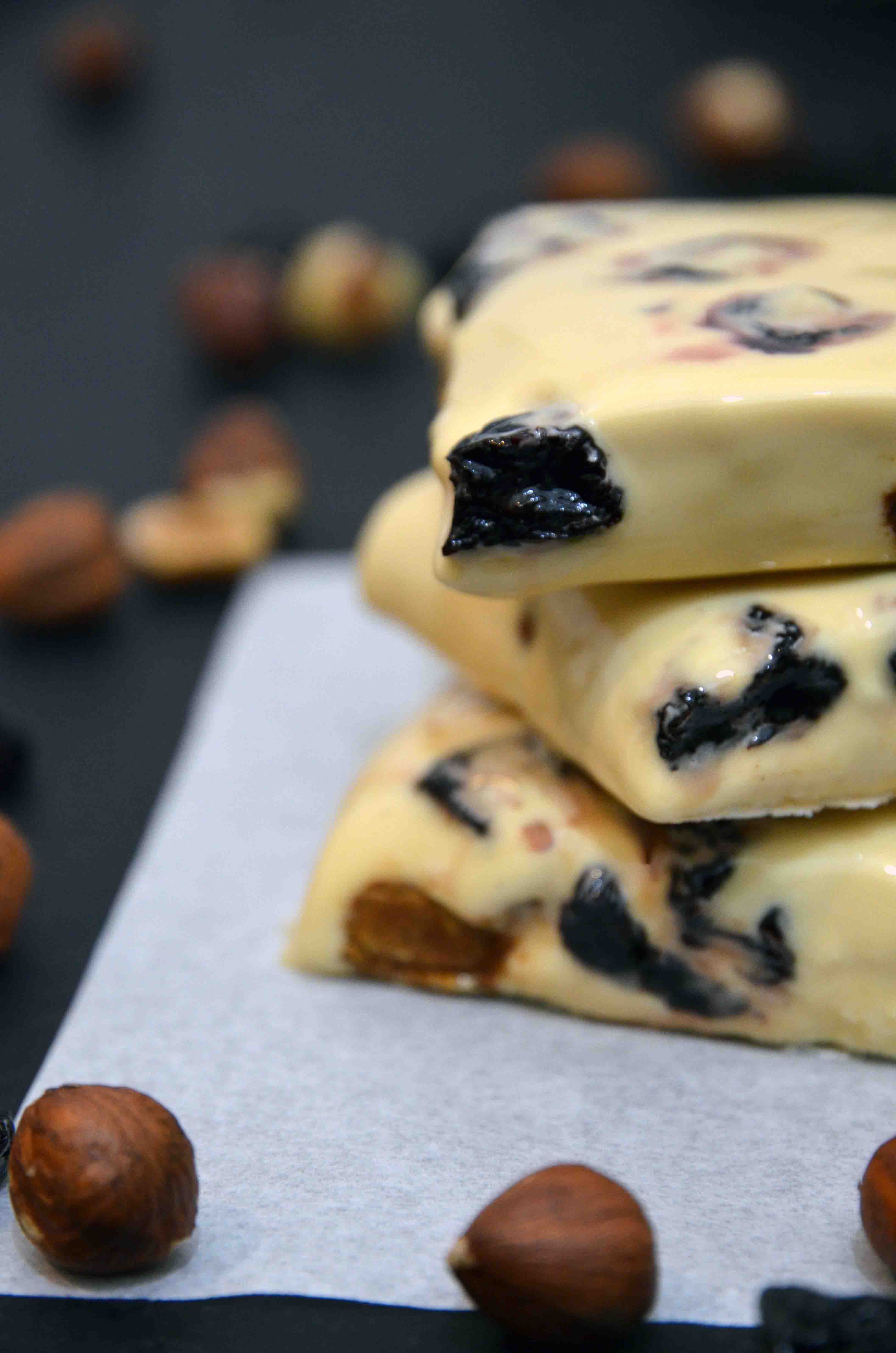 Weißer Nougat (vegan) Der vegane Genussblog