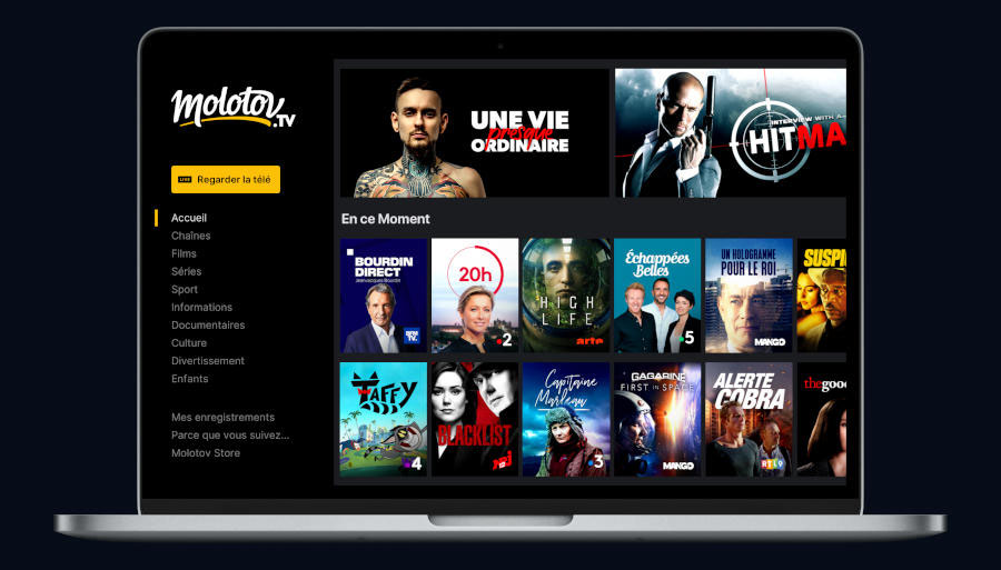 Molotov TV, l'application gratuite pour regarder des chaînes TV ...