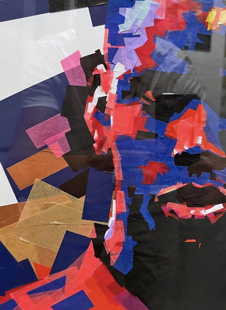 Evi Kupfer // Tape Art Pionierin aus Nürnberg Kunstgalerie raum für zeitgenössische kunst