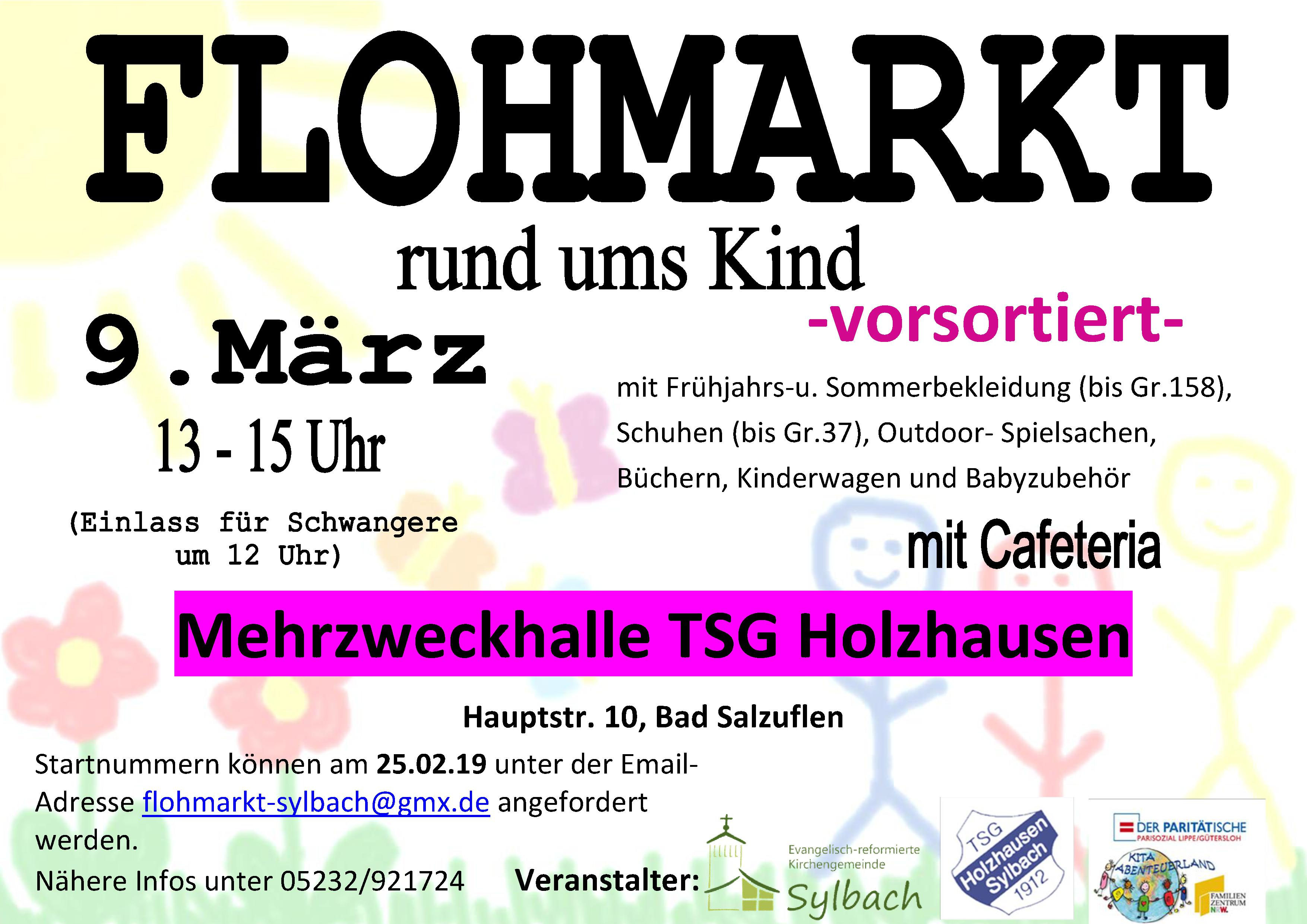 09 03 2019 Fruhlings Flohmarkt Rund Ums Kind Tsg Holzhausen Sylbach 1912 E V