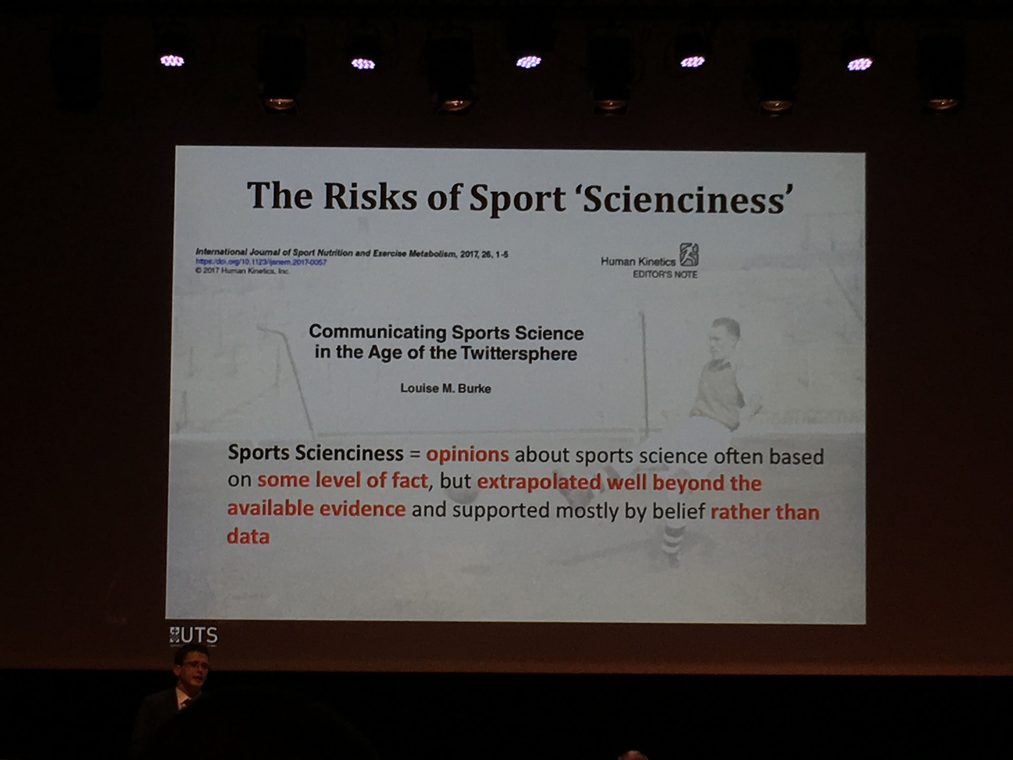 World Conference On Science And Soccer Presentations Day 1 - 