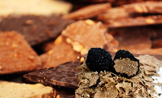 Trüffelschokolade selber machen Trüffelschokolade dunkel mit echter ...