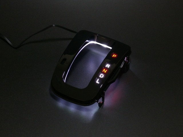 車種専用 シフトノブLEDリング ブルー ｜ グラシアス