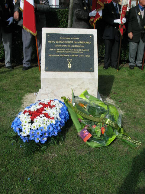 Henry DE RANCOURT de MIMERAND (19101992) CernoyenBerry Site