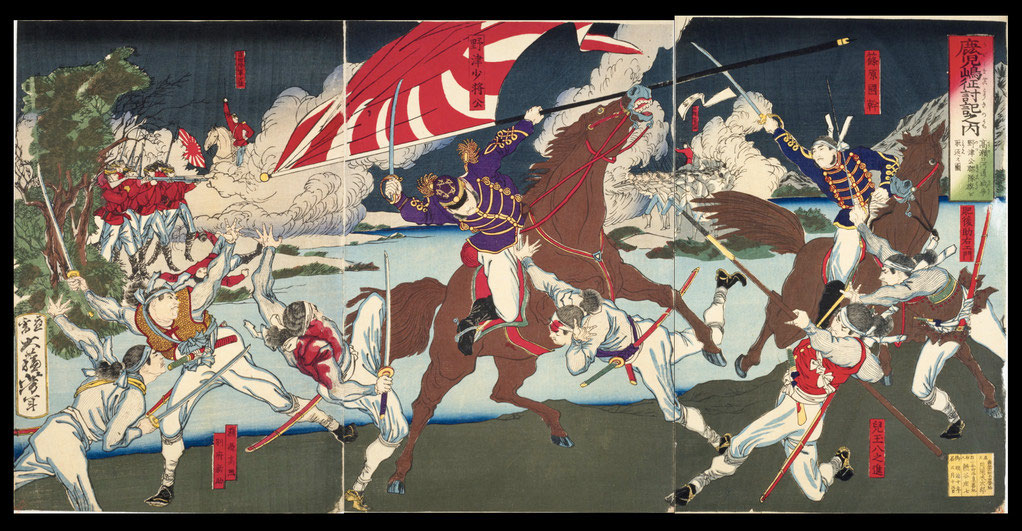 真作 でかかっ 木版画 山崎年信 TOSHINOBU 『日向険地江暴徒引退 真作 でかかっ 木版画 山崎年信 TOSHINOBU 『日向険地江暴徒引退