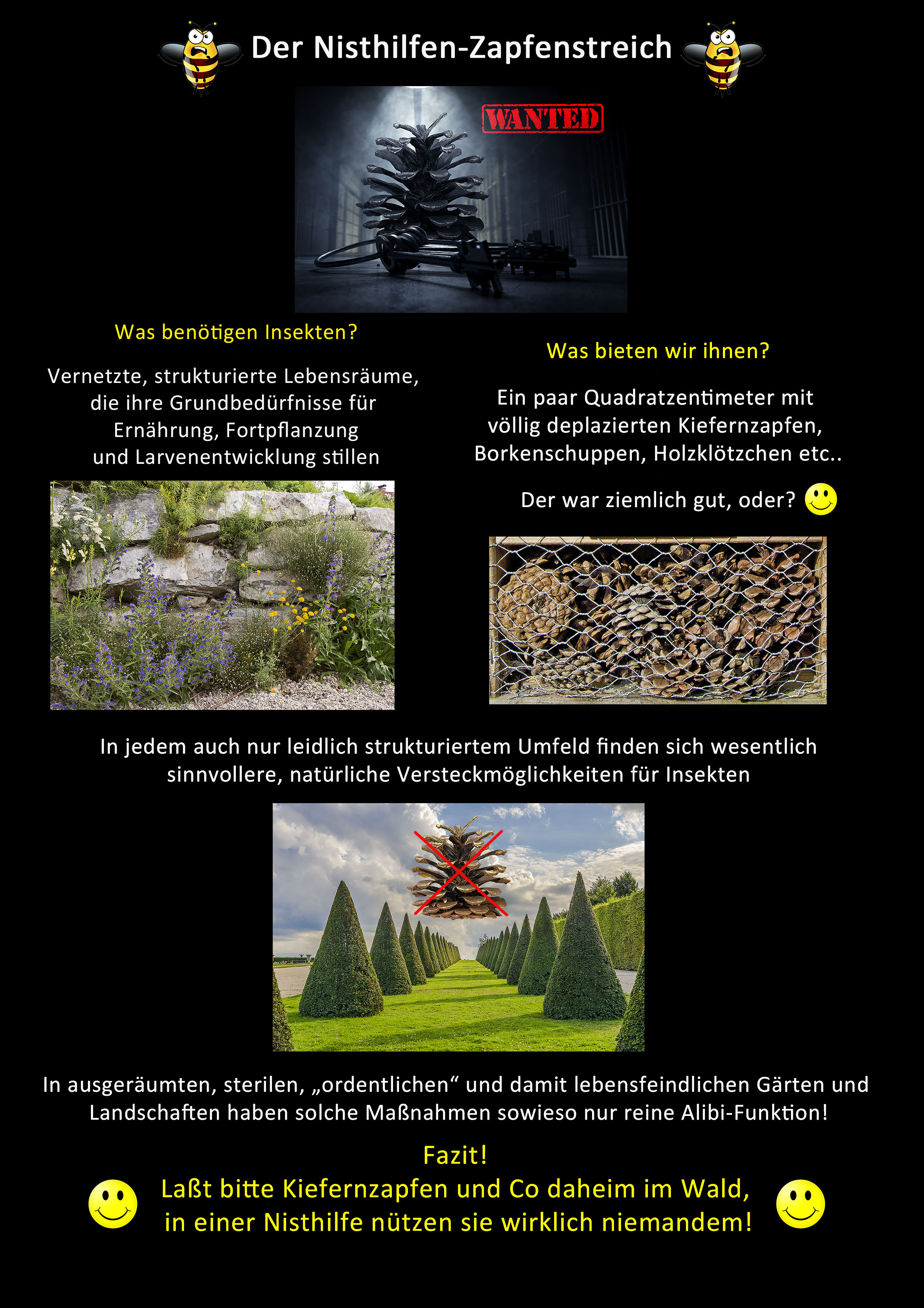 schautafeln nisthilfen insektenhotels u wildbienen wildbienenschutz im naturgarten
