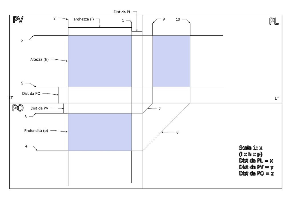 Proiezioni Ortogonali Lezionitecnologias Jimdo Page