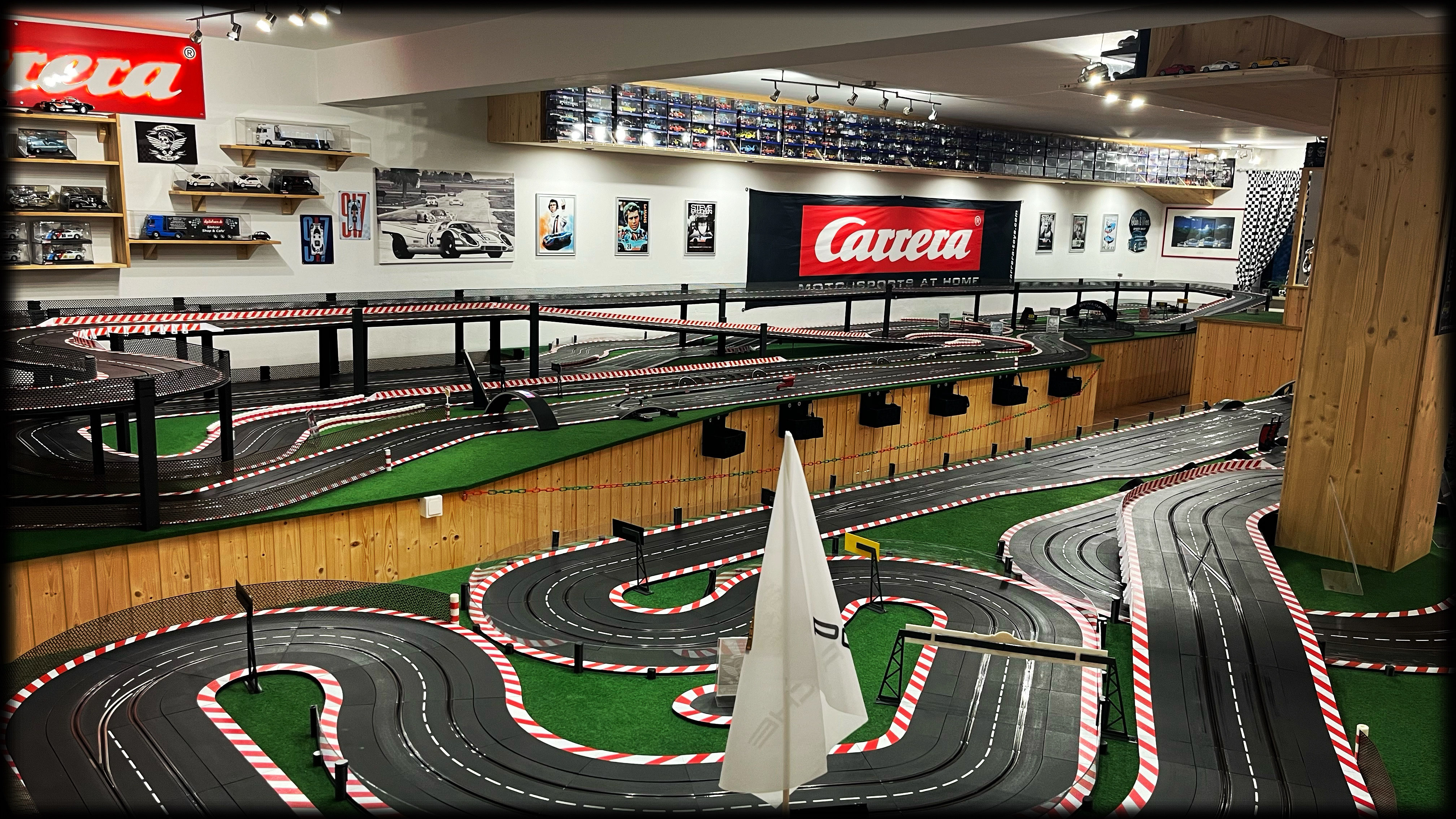 Carrera Rennbahn Cafe' & Carrera carrera digital 132 zubehör