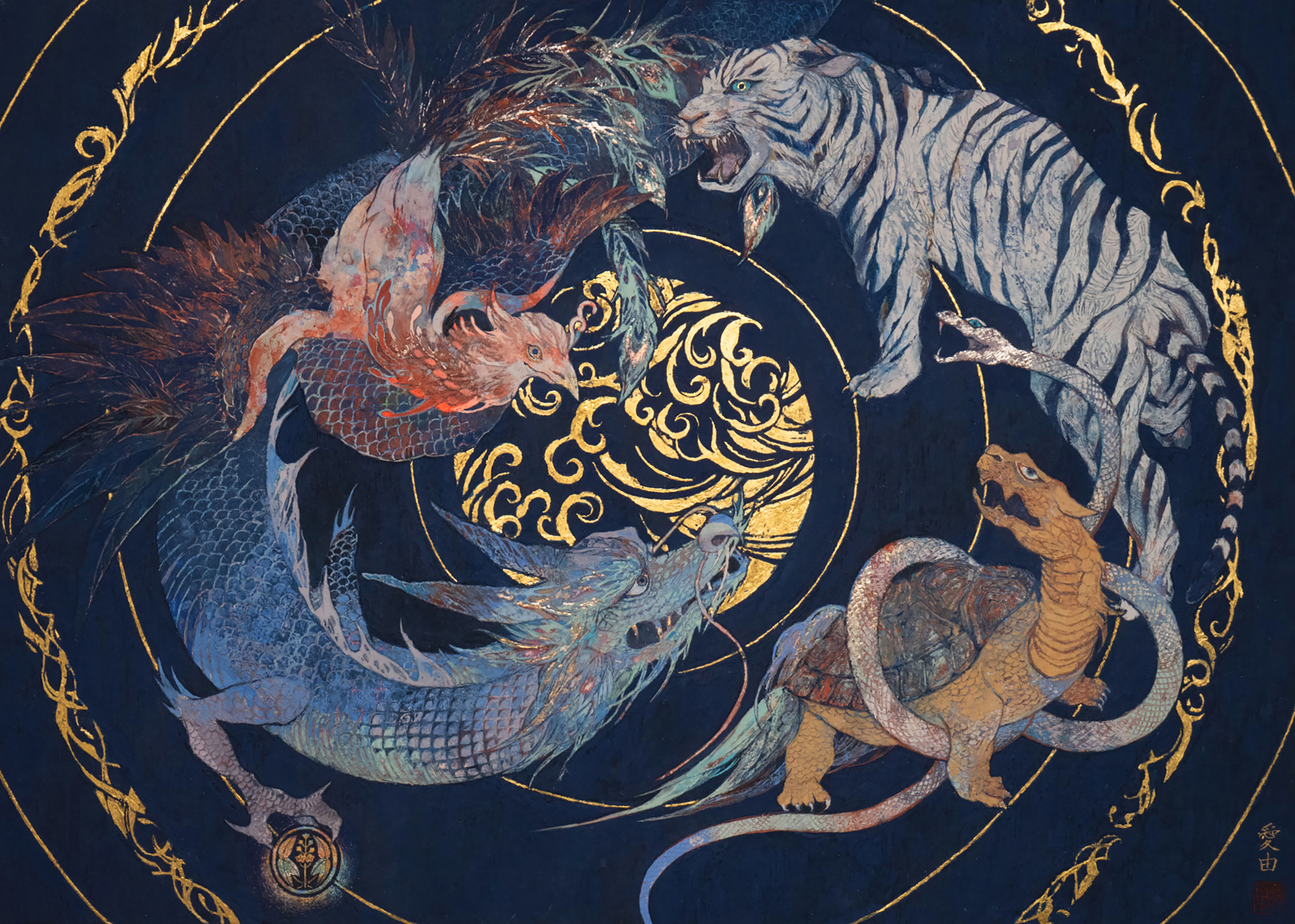 めぐる獣・巳』—四人展Vol.3（企画担当・新堀菜生） - 東京 九段 耀 画廊