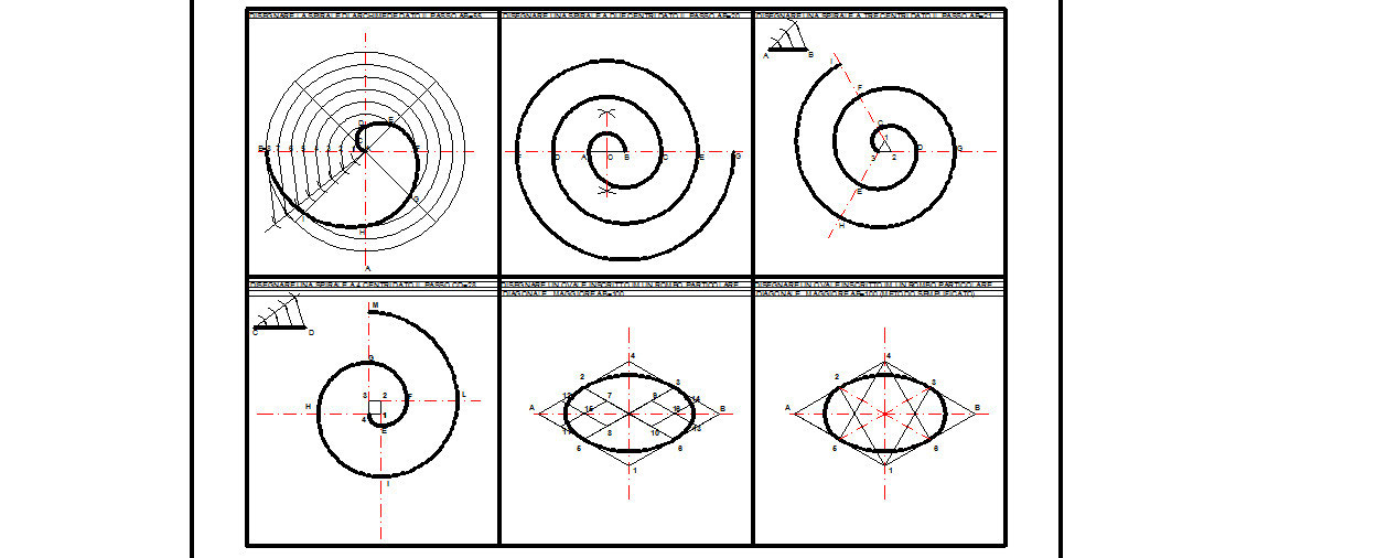 Tav 9 Spirali E Ovali Particolari Benvenuti Su Disegno1at2014 15