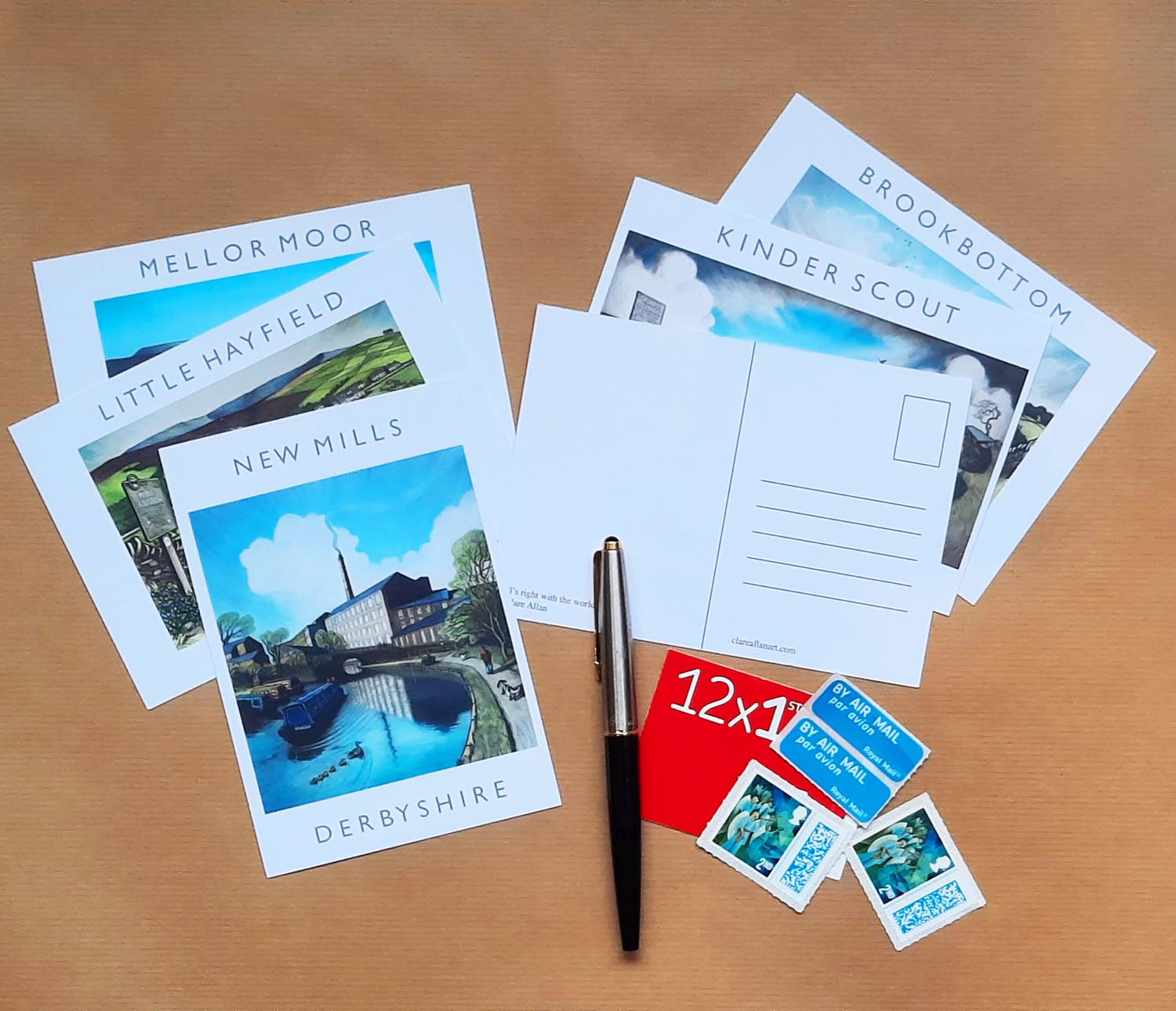 Art Postcards Clare Allan Art