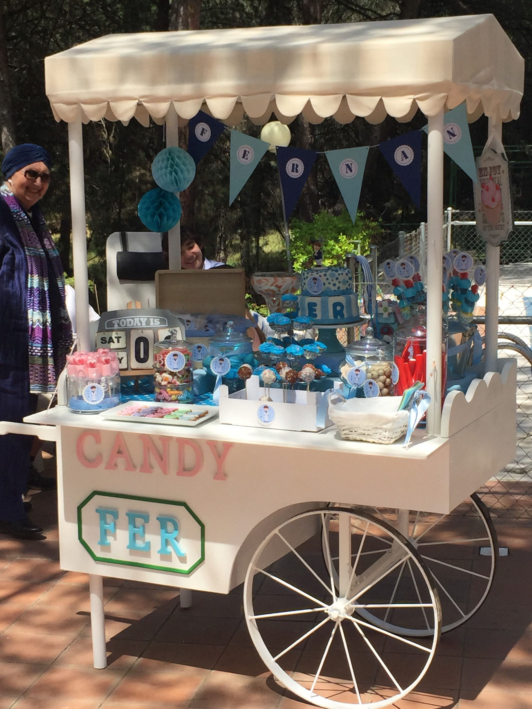 Carrito de Chuches temáticos y personalizados para fiestas y