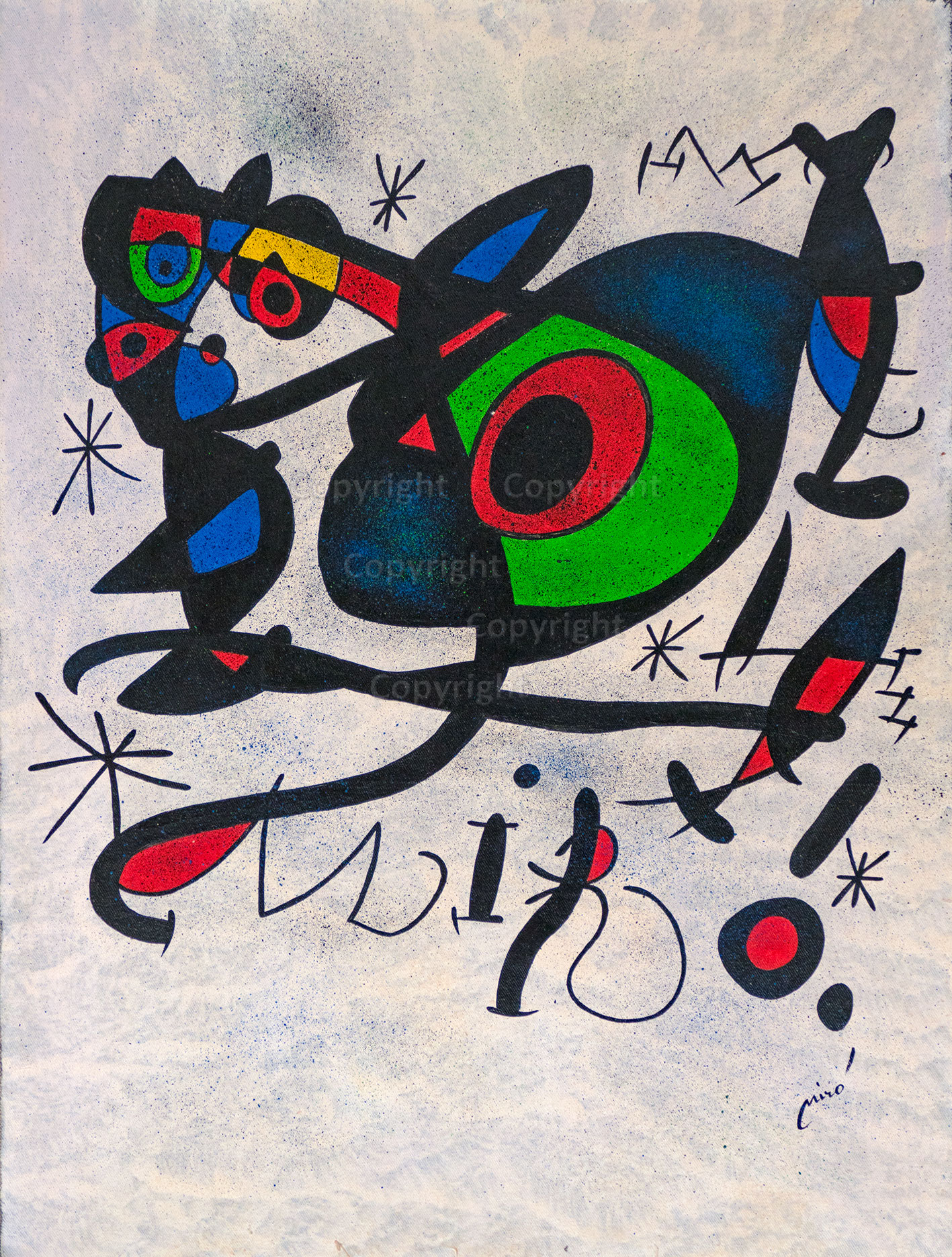 Joan Miro Spanischer Kunstler La Galeria Ibiza