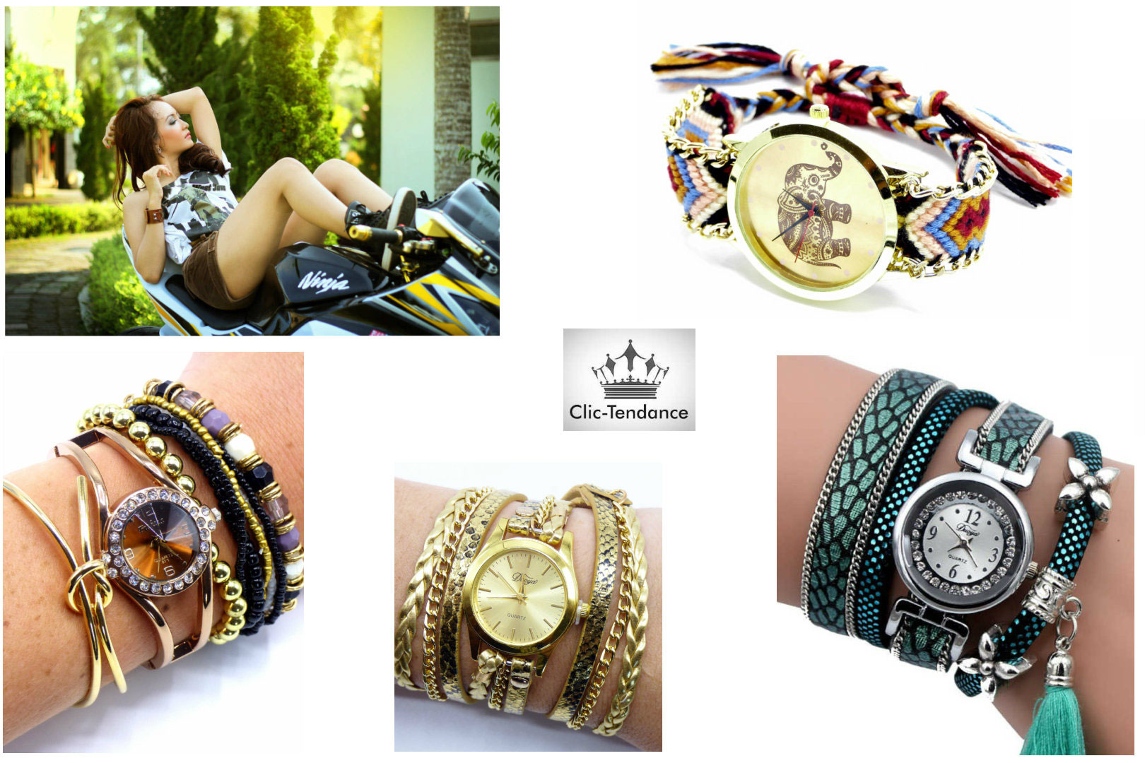 Montre Femme pas Cher Mode et Fantaisie clictendance.fr